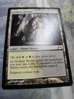 Godless Shrine - Gatecrash - LP/NM MTG Magic the Gathering - Image 1