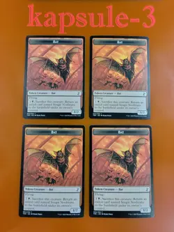 4x Bat | TOKEN 004/015 | Time Spiral Remastered | MTG Magic Cards - Image 1