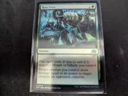 MTG Magic the Gathering FOIL Run Over DFT! - Image 1