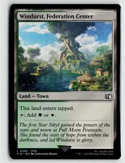 MTG Final Fantasy Windurst, Federation Center x4 NM Common - Image 1