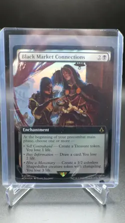 Black Market Connections (Borderless Foil) - MTG: Assassins Creed - Image 1