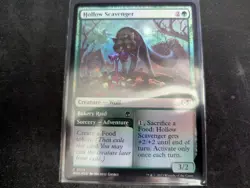 MTG Magic the Gathering FOIL Hollow Scavenger WOE! - Image 1