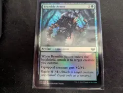 MTG Magic the Gathering FOIL Bramble Armor VOW! - Image 1