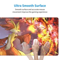 Board Card Game Pokemon Delphox 3746 Gaming Mouse Pad PTCG CCG MTG Play Mat - Image 2