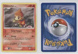 Chimchar Pokemon Organized Play Promotional Series 9 #13 2009 0k3a - Image 3