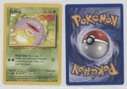 Koffing Pokemon Base Set #51 1999 12ka - Image 3