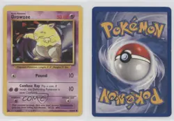 Drowzee Pokemon Base Set #49 1999 0wp8 - Image 3