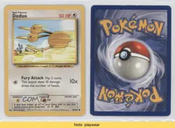 Doduo Pokemon Base Set #48 1999 READ fm0 - Image 3