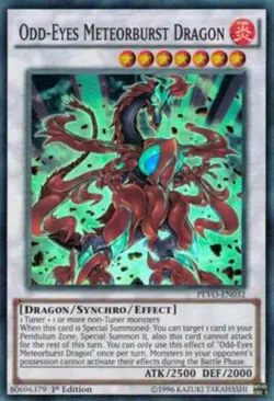 Odd-Eyes Meteorburst Dragon - PEVO-EN032 - NM/VLP - Super Rare - 1st ed - Yugioh - Image 1