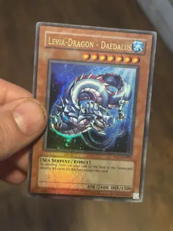 Yugioh Levia-Dragon - Daedalus IOC-EN083 Ultra Rare WORLDWIDE ENGLISH HOLO BLEED - Image 5