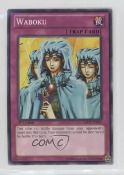 Waboku 1st Ed. YuGiOh Cyber Dragon Revolution Structure Deck #SDCR-EN035 0y59 - Image 1