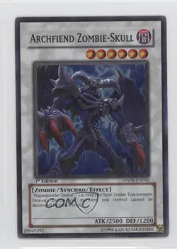 Archfiend Zombie-Skull 1st Ed. YuGiOh Ancient Prophecy #ANPR-EN042 2009 8tn - Image 1