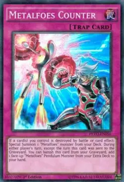 Metalfoes Counter - PEVO-EN056 - NM - Super Rare - 1st ed - Yugioh - Image 1