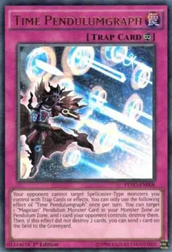 Time Pendulumgraph - PEVO-EN008 - NM - Ultra Rare - 1st ed - Yugioh - Image 1
