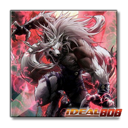 PRE-SALE YUGIOH x3 JUSH-EN037 K9-X "WEREWOLF" - SUPER RARE 1st EDITION - Image 1
