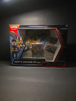 Pokemon TCG Hop's Zacian ex Box Sealed New - Image 1