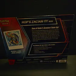 Pokemon TCG Hop's Zacian ex Box Sealed New - Image 3