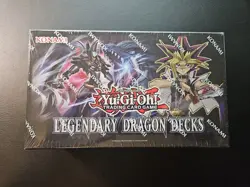 Yugioh Legendary Dragon Decks Box Set Brand New Factory Sealed - Image 1