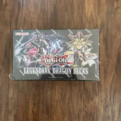 Yugioh Legendary DRAGON Decks Box Set Brand New Factory Sealed - Image 1