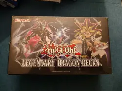 Yugioh Legendary Dragon Decks Box Set Brand New Factory Sealed - Image 1