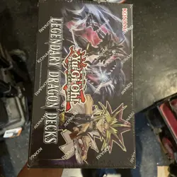 Yugioh Legendary Dragon Decks Box Set Brand New Factory Sealed - Image 1
