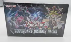 Yugioh Legendary Dragon Decks Box Set Brand New Factory Sealed - Image 1