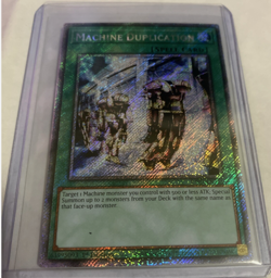 Machine Duplication RA03-EN145 Quarter Century Bonanza Secret Rare Yugioh NM - Image 1