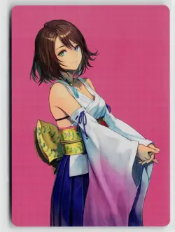 MTG Final Fantasy Art Series Yuna, Hope Of Spira x1 NM Art Card - Image 1
