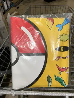 Pokemon Card Binder 9 Pocket Size, 50 Pages Brand New - Image 1