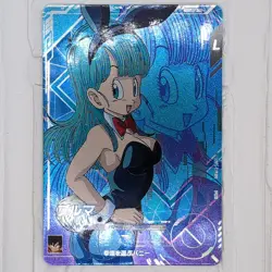 SDV5-LPUR Full Complete Set of 4 Bulma Dragon Ball Super Divers Trading Card NM - Image 3