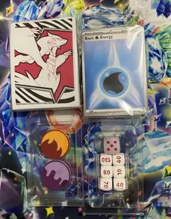 Pokemon White Flare Accessories - Card Sleeves, Dice, Coins and Energy Cards - Image 2
