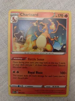 Pokemon Charizard Stage 2 promo 2024 Card 001/015 Exc Condition - Image 1