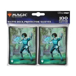 Duskmourn Zimone, Mystery Unraveler card sleeves (100) New In Package -Ultra Pro - Image 1