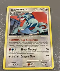 Salemence 8/99 Rare Platinum Arceus Holo Pokemon Card Pokemon TCG - Image 1