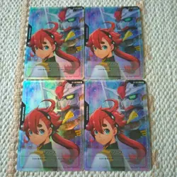 Gundam Card Game Resource RP-009 Suletta & Gundam Aerial Set of 4 - Image 1