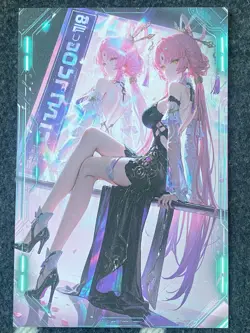 Matchmaker 2 Spicy Waifu NSFW A5 Size Card Board Fu Xuan Honkai Star Rail Heel - Image 1
