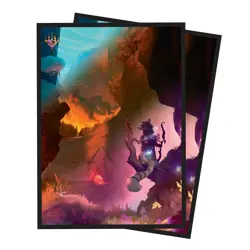 Bloomburrow Mountain Four Seasons card sleeves (100) New In Package - Ultra Pro - Image 1