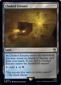 Choked Estuary Universes Beyond: Doctor Who - Magic MTG NM - Image 1