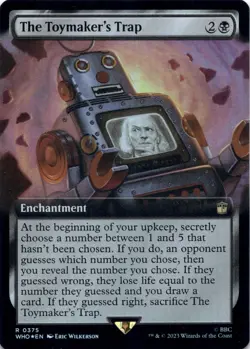 The Toymaker's Trap (Extended Art Foil) Doctor Who - Magic MTG NM - Image 1
