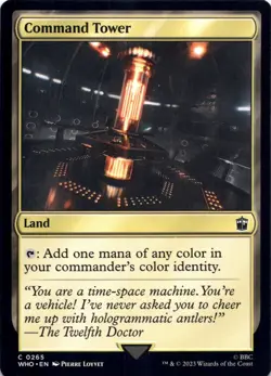Command Tower (0265) Universes Beyond: Doctor Who - Magic MTG NM - Image 1