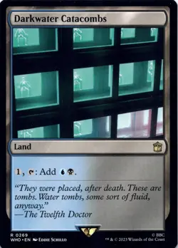 Darkwater Catacombs Universes Beyond: Doctor Who - Magic MTG NM - Image 1