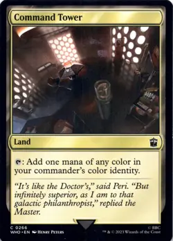 Command Tower (0266) Universes Beyond: Doctor Who - Magic MTG NM - Image 1