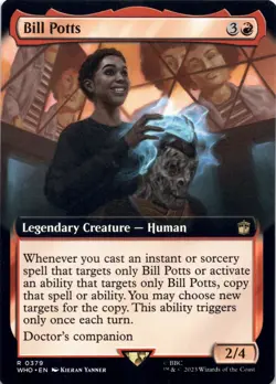 Bill Potts (Extended Art) Universes Beyond: Doctor Who - Magic MTG NM - Image 1