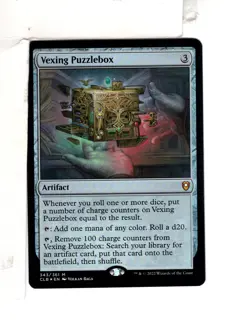 MTG SkeenAB Vexing Puzzlebox FOIL from Commander Legends 2. NM. - Image 1