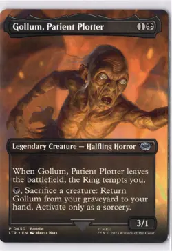 Gollum, Patient Plotter NM/M* The Lord Of The Rings ENGLISH 0450 mtg -UnltdCards - Image 1