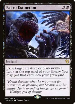 X 1 Eat to Extinction NM Theros Beyond Death 090 MTG Magic The Gathering - Image 1