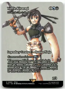 Yuffie Kisaragi - Yuriko, the Tiger's Shadow (Showcase) 60 MTG FINAL FANTASY: Th - Image 1
