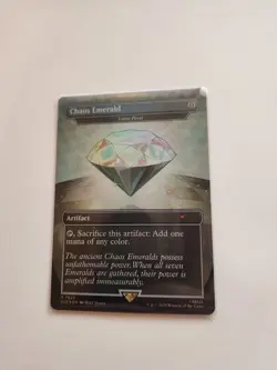 MTG Secret Lair White Chaos Emerald Foil Lotus Petal Sonic the Hedgehog Magic - Image 2