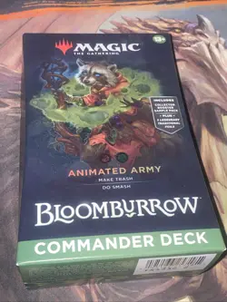 Mtg Commander Bloomburrow Animated Army New Sealed Deck - Image 1
