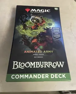 Mtg Commander Bloomburrow Animated Army New Sealed Deck - Image 1